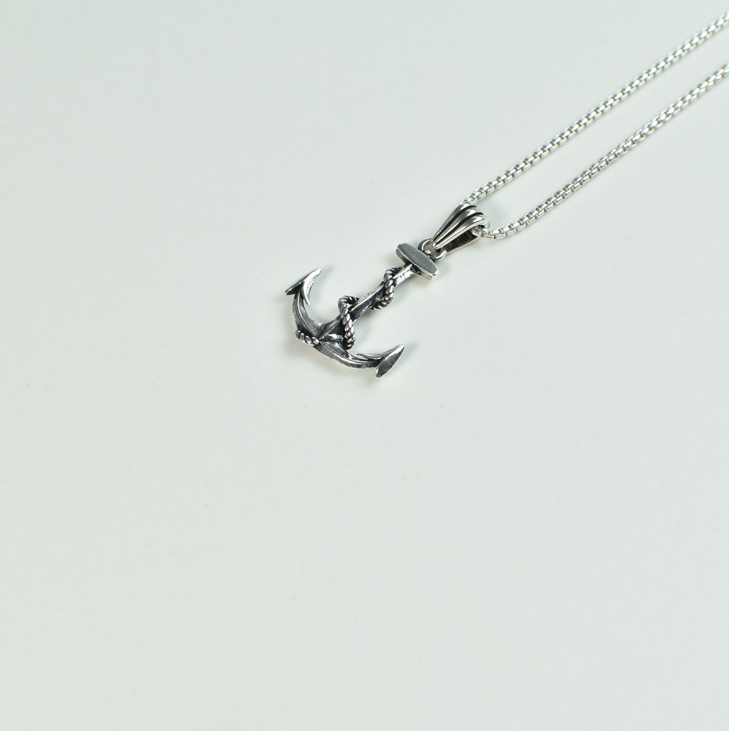 Antique Anchor - Silver