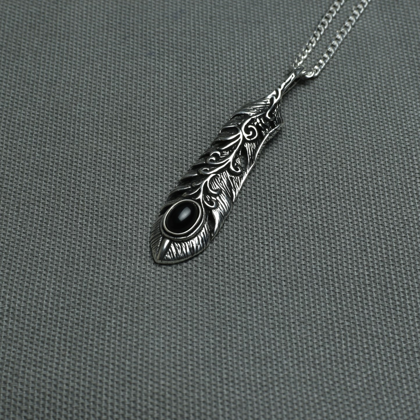 The Raven Feather - Silver