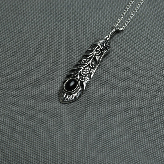 The Raven Feather - Silver