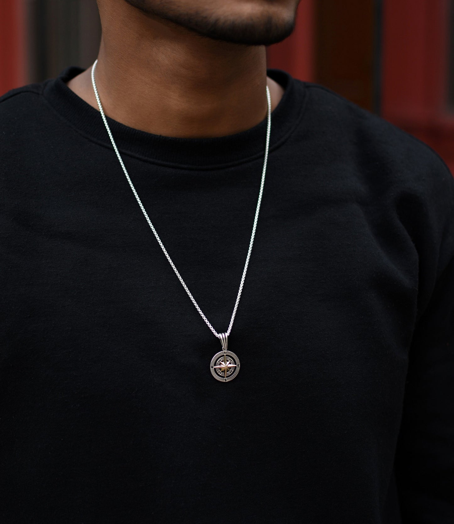 Classic Compass- Silver