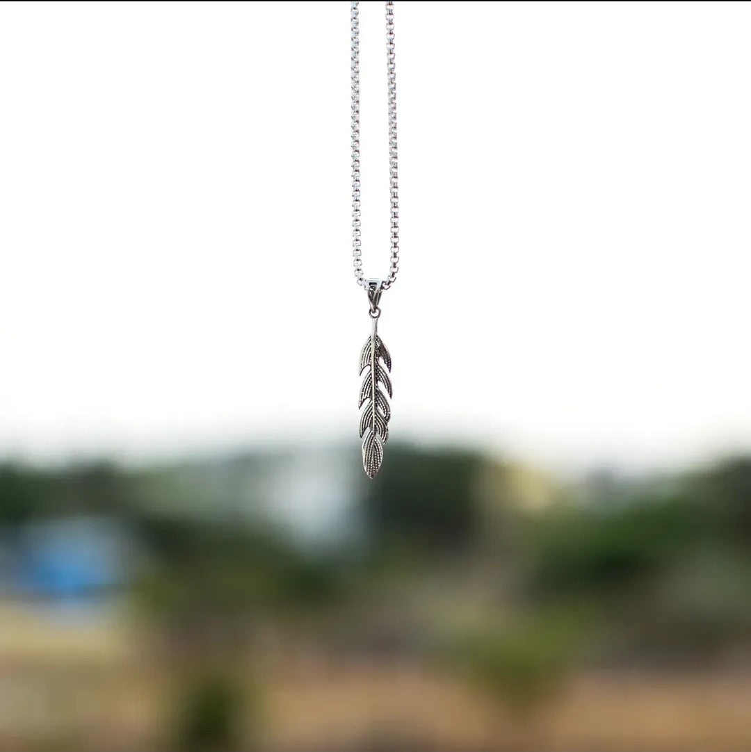 Antique Feather - Silver