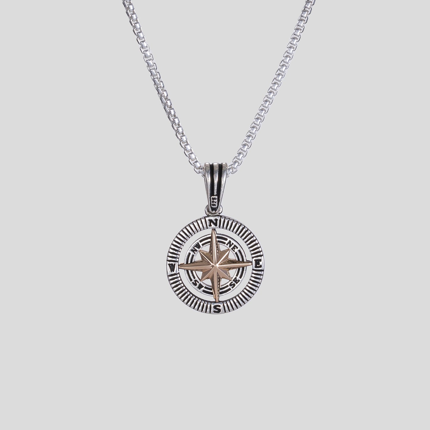 Classic Compass- Silver