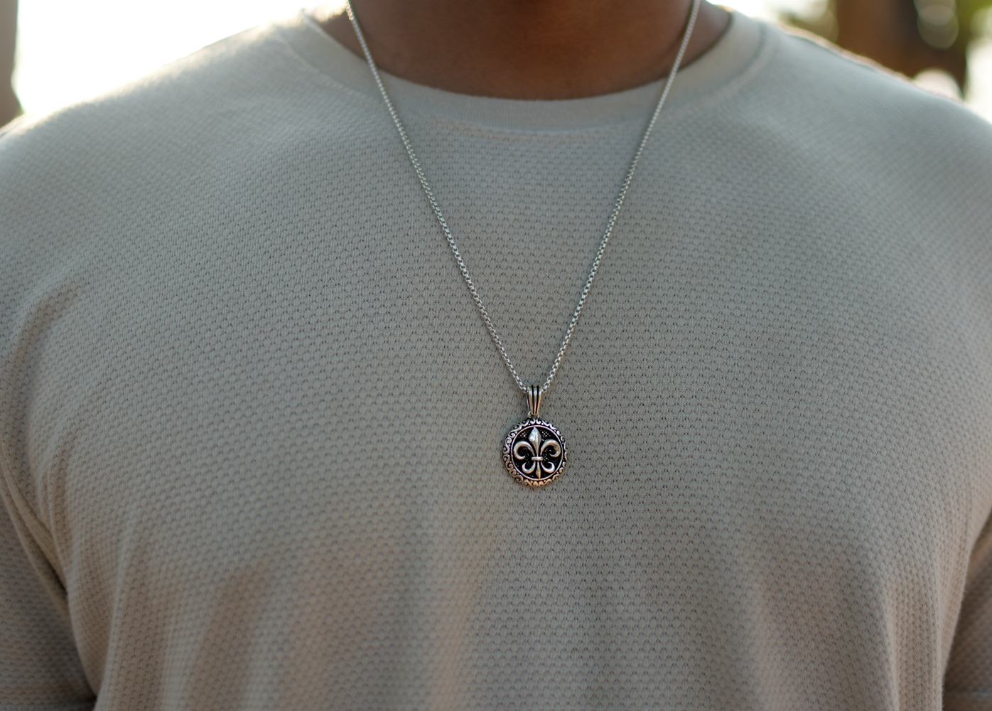 Fleur-de-lis - Silver