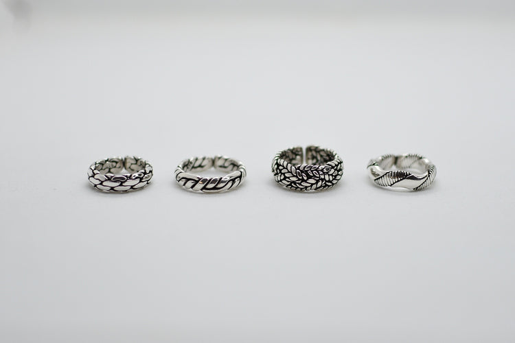 Hand-made Silver Rings