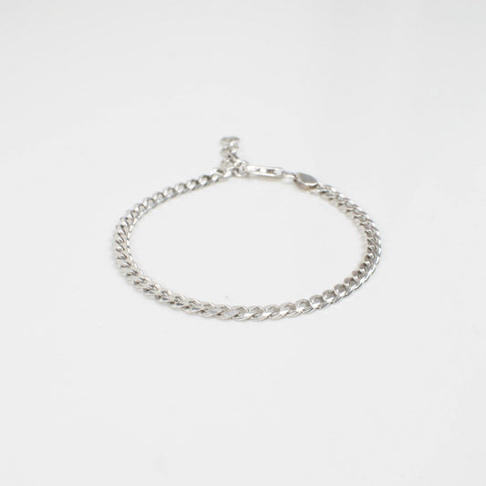 Cuban Link Bracelet - Silver
