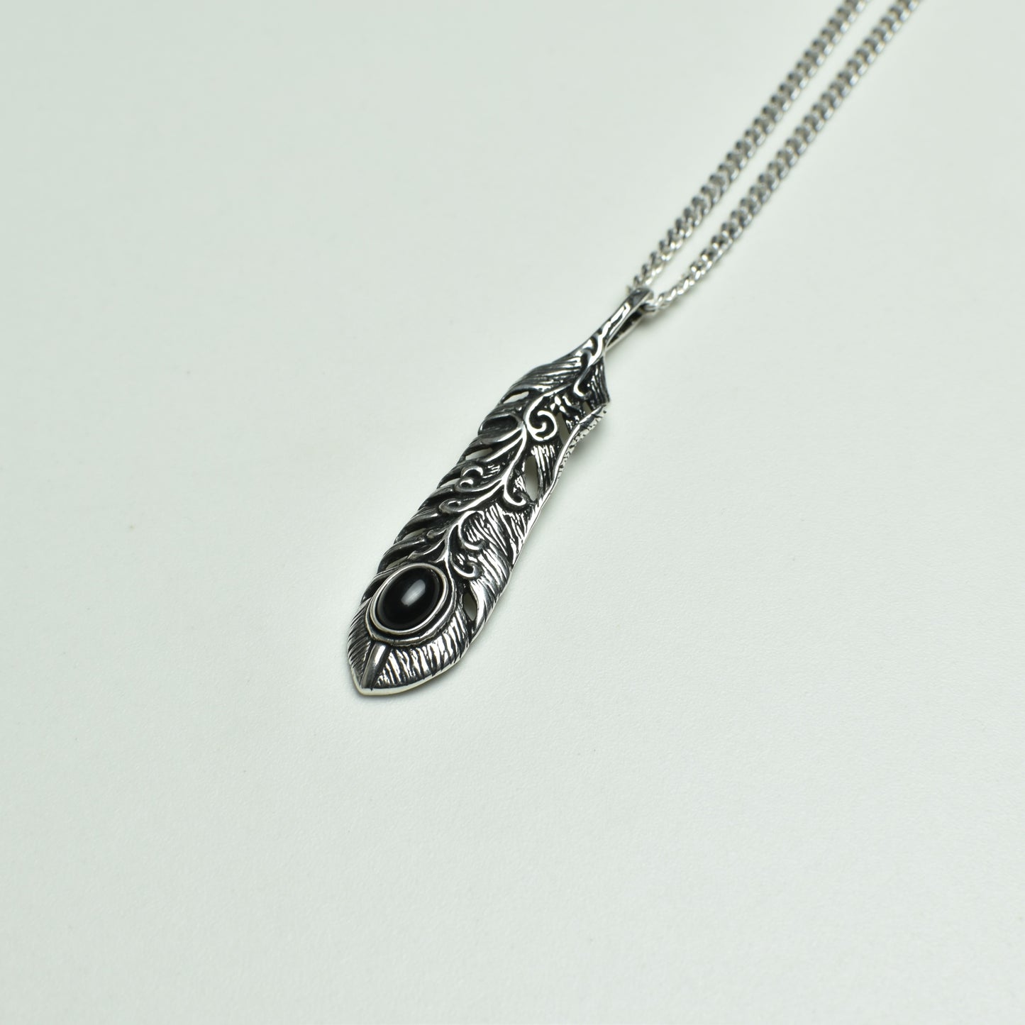 The Raven Feather - Silver