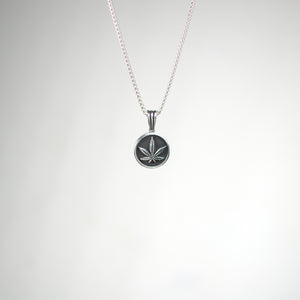 Hemp Leaf - Silver