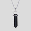 Black Talisman - Tourmaline / Silver