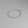 Chiseled Link Bracelet - Silver