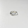 Leaf Pattern Ring - Silver