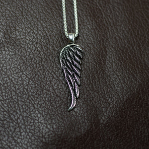 Oxidized Feather - Silver