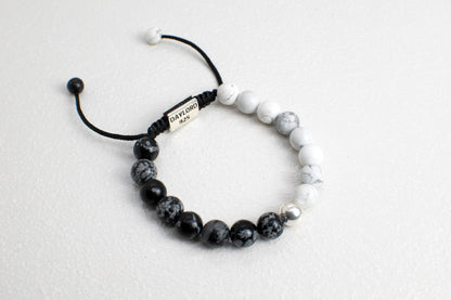 Yin Yang Bracelet - Silver