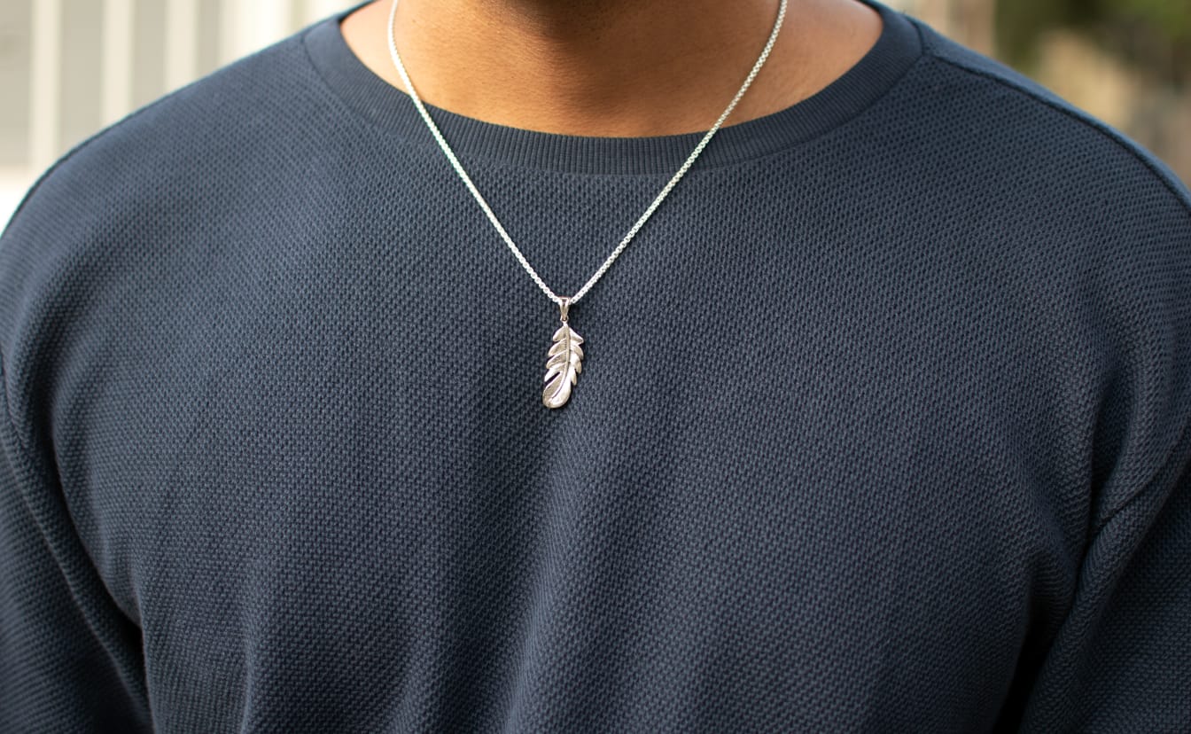 Feather - Silver