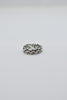 Block Pattern Ring - Silver