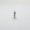 Crown Pattern Ring - Silver