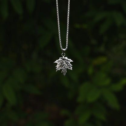 Winter Leaf - Silver