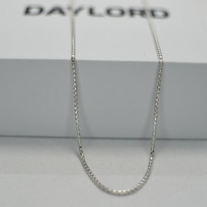 Rounded Box Chain - Silver