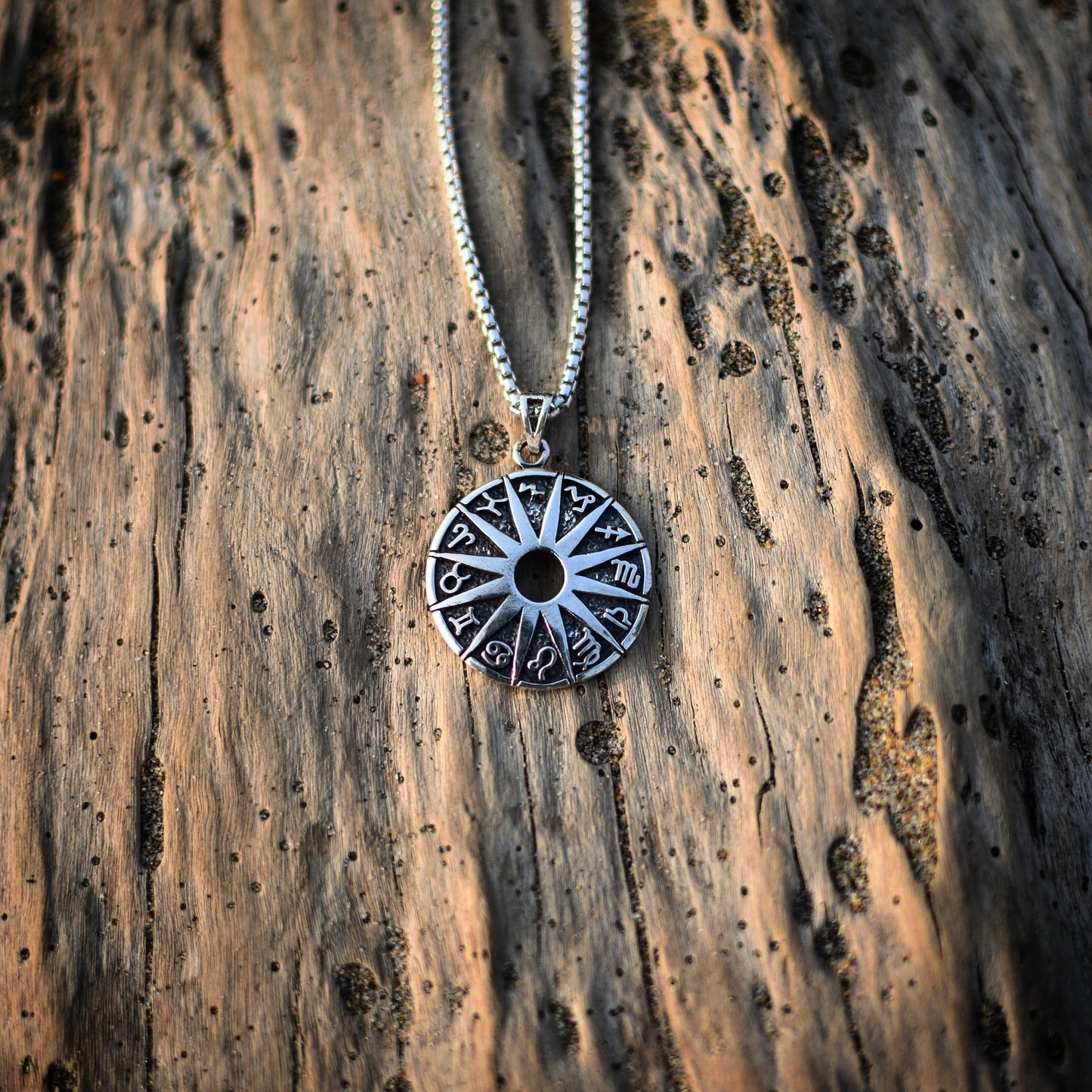 Oxidized Zodiac - Silver