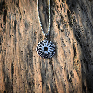 Oxidized Zodiac - Silver
