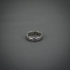 Block Pattern Ring - Silver