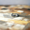 Line Pattern Ring - Silver