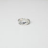 Leaf Pattern Ring - Silver