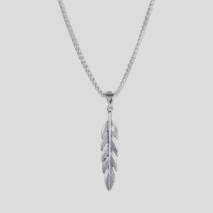Antique Feather - Silver
