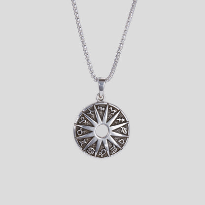 Oxidized Zodiac - Silver