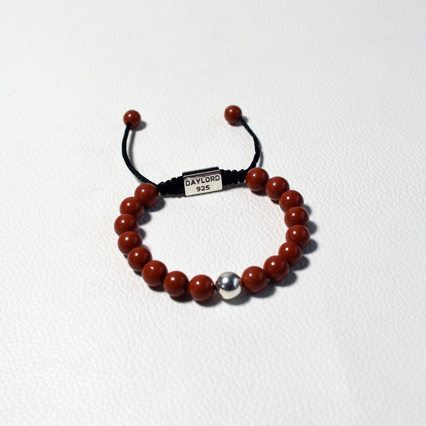 Red Jasper Bracelet - Silver