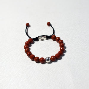 Red Jasper Bracelet - Silver