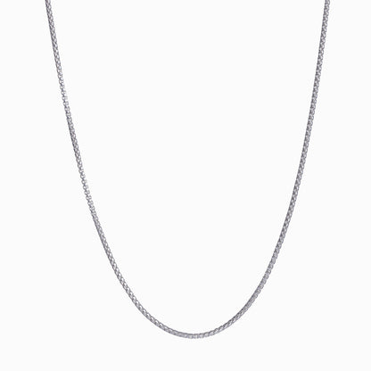 Rounded Box Chain - Silver
