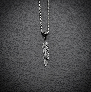 Antique Feather - Silver