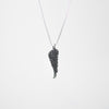 Oxidized Feather - Silver