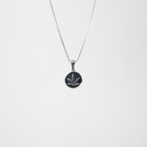 Hemp Leaf - Silver