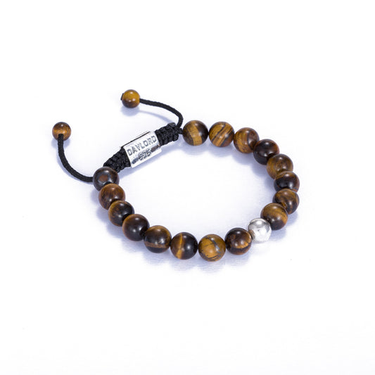 Tiger Eye Bracelet - Silver