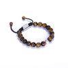 Tiger Eye Bracelet - Silver