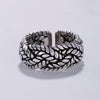 Triple Chain Pattern Ring